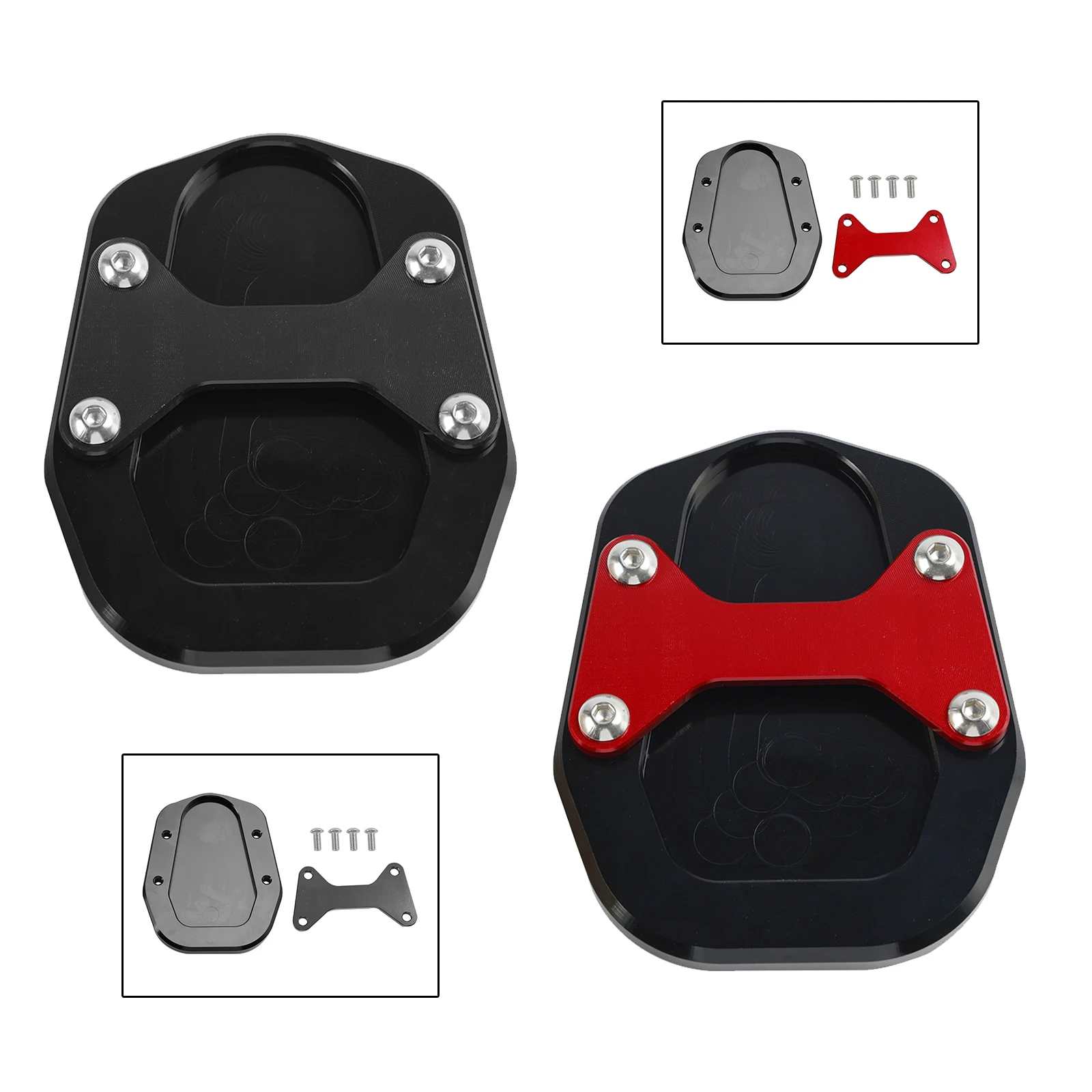 Topteng Kickstand увеличивающая пластина Pad подходит для HONDA CT125 CT 125 Hunter Cub Trail 125 2023-2024