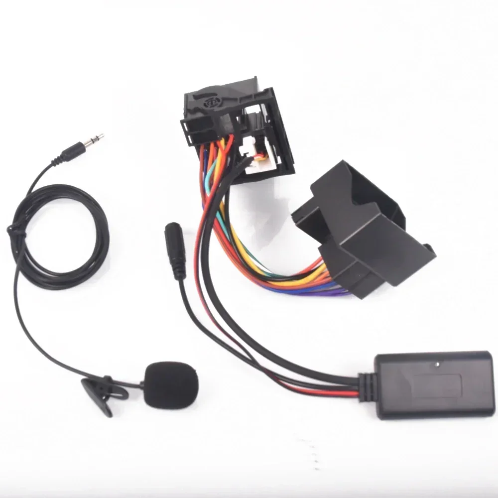 Bluetooth 5.0 AUX Adapter Music Audio Adapter Microphone Cable For VW RCD510 RCD210 Golf Passat Jetta POLO Radio Harness Plug