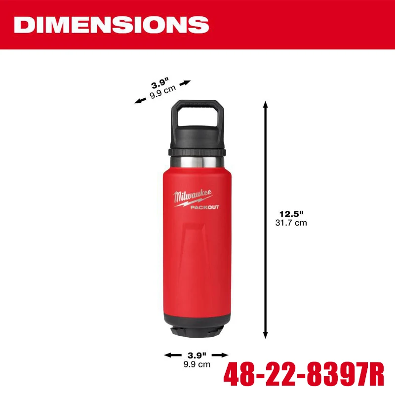 Milwaukee 48-22-8382R 48-22-8396R 48-22-8397R Insulated Cup Pack Out Series Stackable Box 530ml 710ml NEW