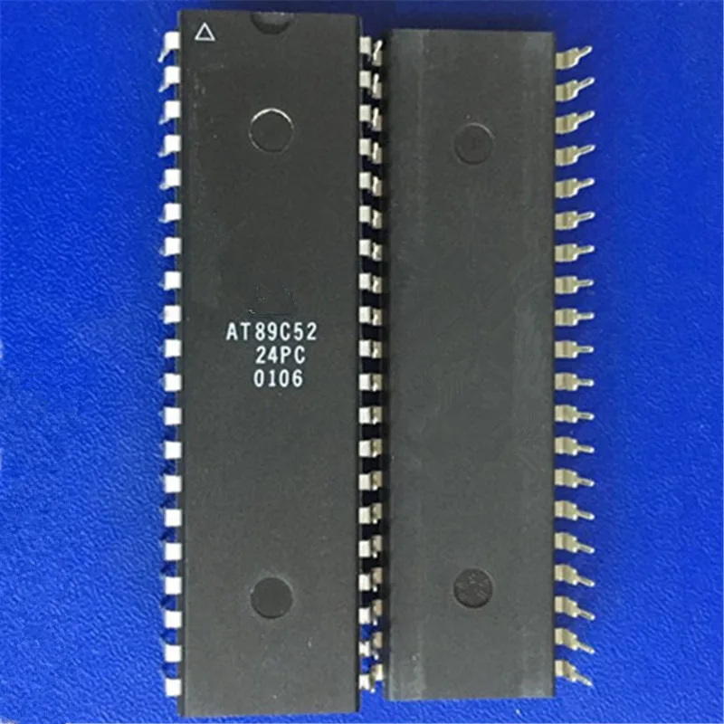 

100pcs/Lot AT89C52-24PI AT89C52 AT89C52-24PC AT89C52-24PU 89C52 MCU 8BIT 8KB FLASH DIP-40