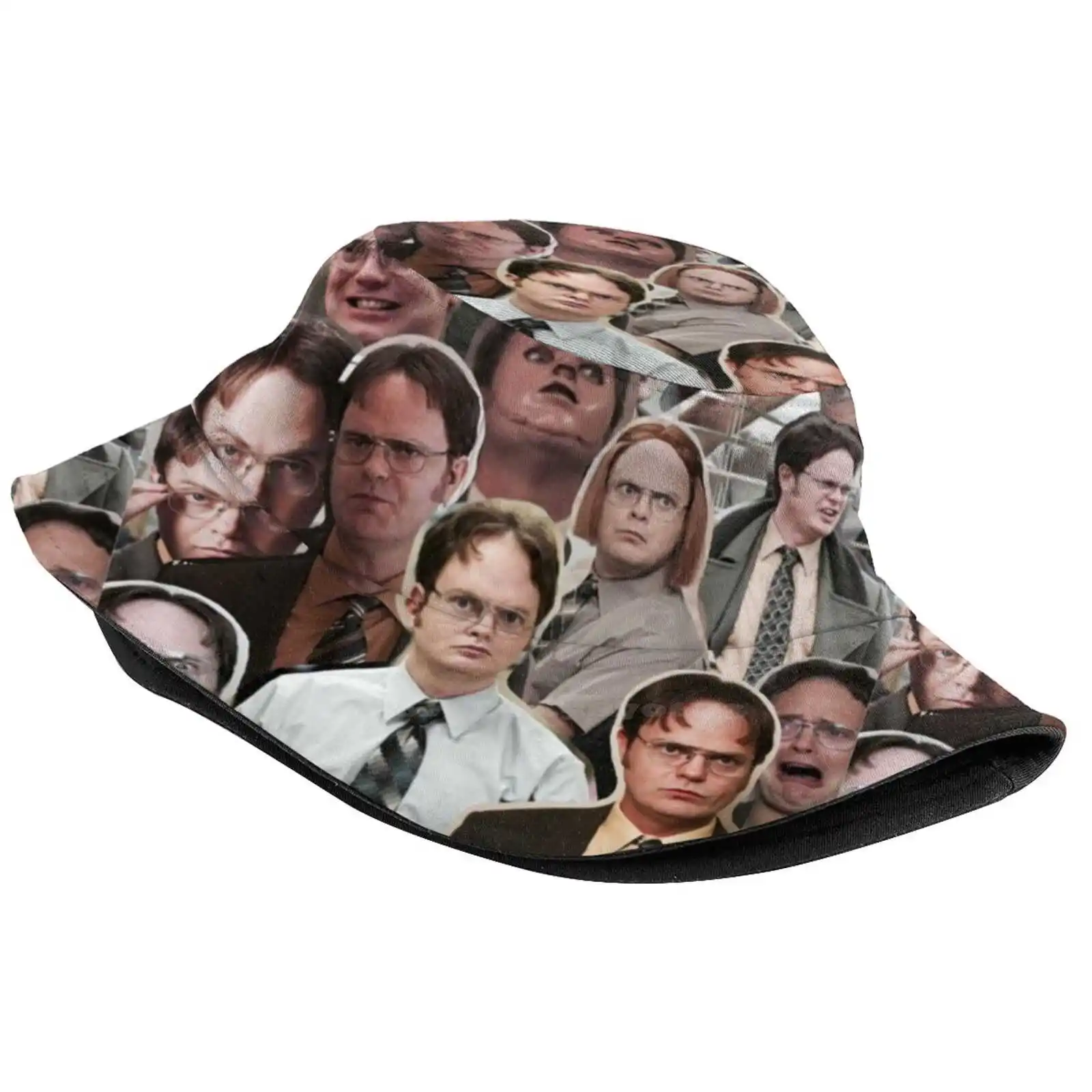 Dwight Schrute - The Office Causal Cap Buckets Hat Steve Carell Prison Mike Tumblr Funny Actor Tv Show Humour Silly The Office U