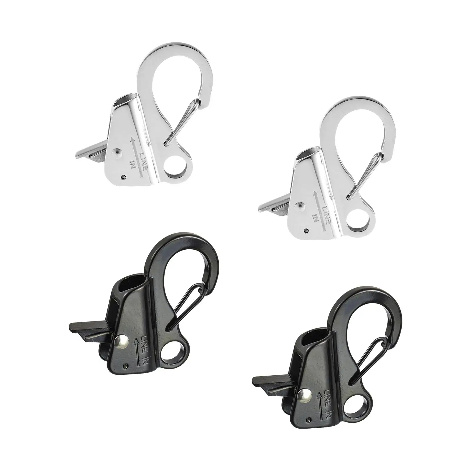 يحمل خطاف مرساة القارب مقاوم للتآكل بوزن 8000 رطلًا مع خطاف منزلق سريع التحرير لـ