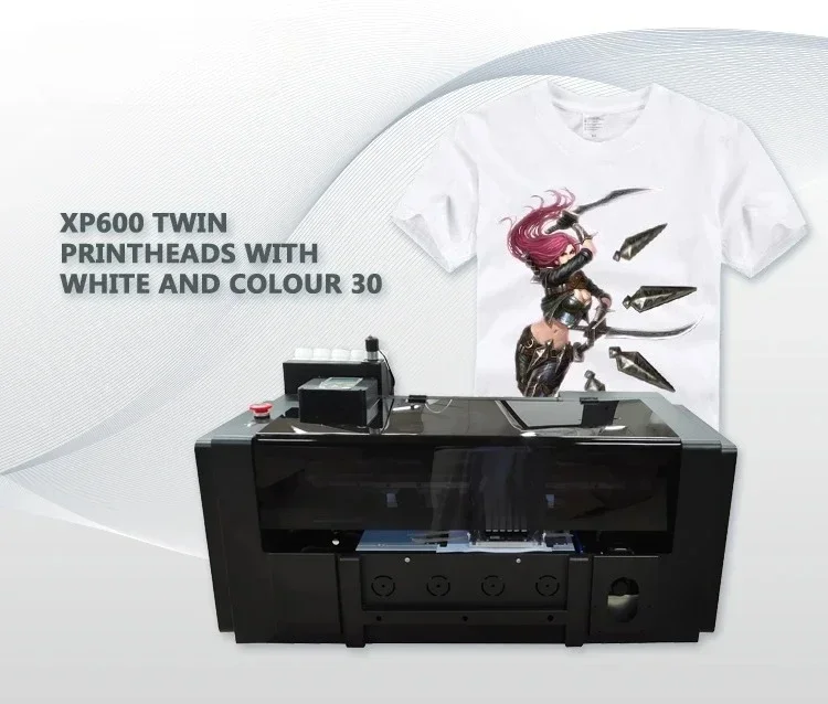 Automatic Online A3 DTF printer with shaking powder