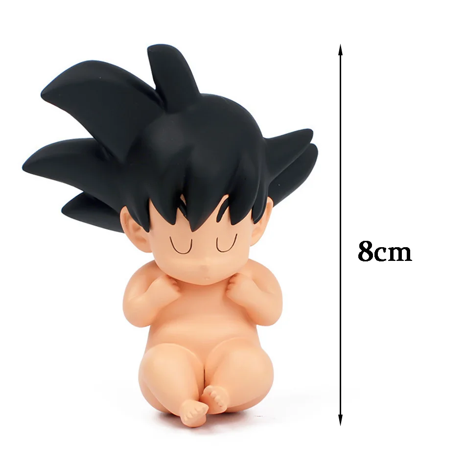 Dragon Ball Z Figure Sleeping Son Goku PVC Action Figures Collection Model Car Decoration Toys for Children Gifts
