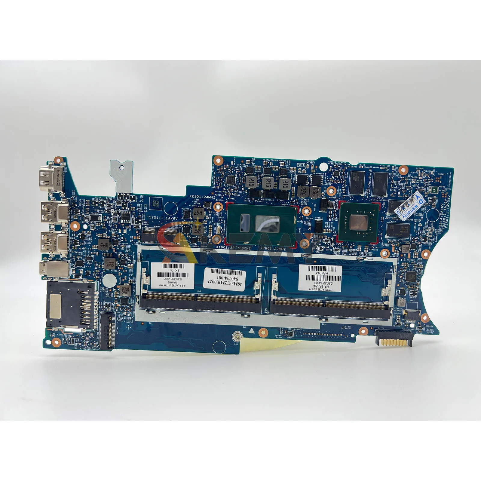 17817-2 untuk HP Pavilion X360 14-BA 14M-BA Motherboard Laptop 939382-601 939381-601 dengan CPU I5 I7 DDR4 100% Sepenuhnya Diuji