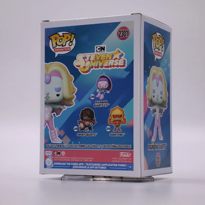 

Rainbow Quartz 2301 Steven Universe Funko Pop Vinyl with Mint Box and Protector Nice Collectible for Animation Hobby Fans