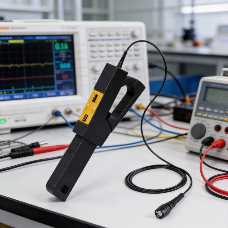 High Precision 0.1A Current Clamp BNC DC Dual-use Oscilloscope Accurate Measurement Tool