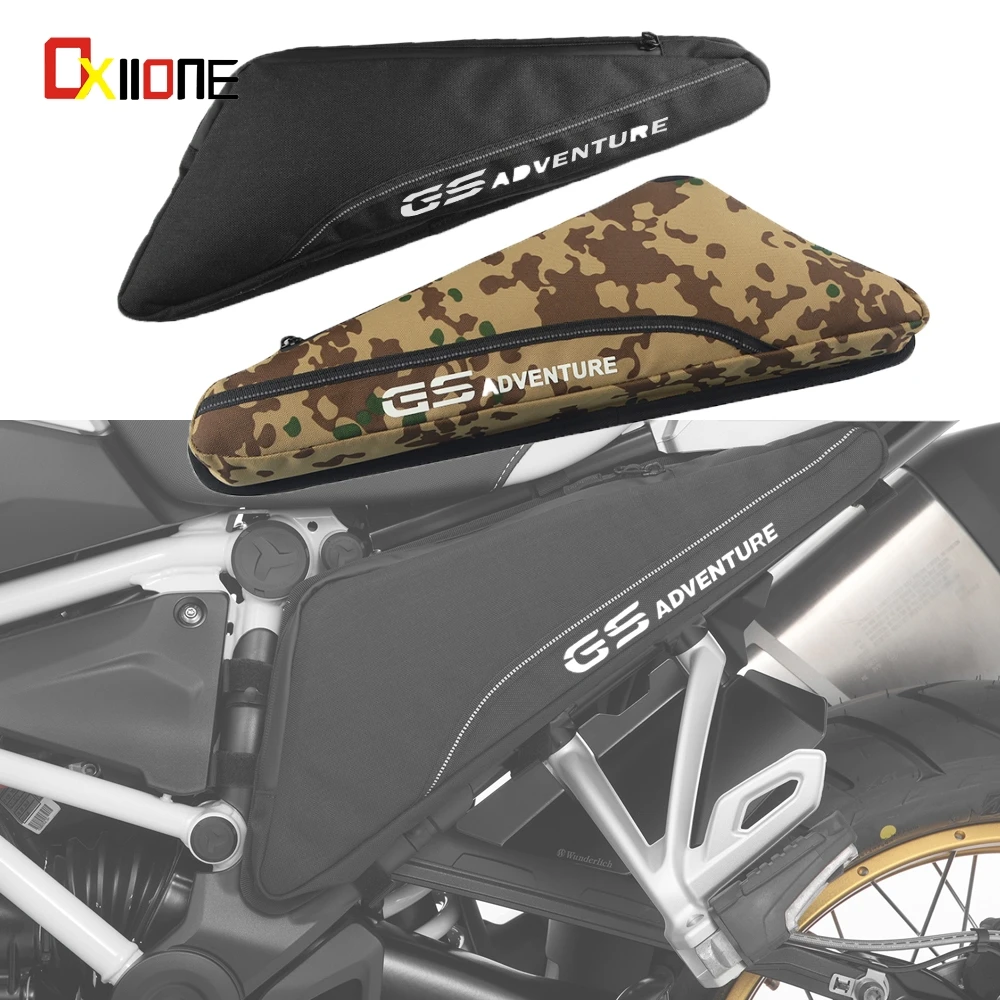 

FOR BMW R1200GS LC 2013-2018 R 1200 GS ADV 2004-2013 R1250GS R 1250 GS Camouflage Motorcycle Waterproof frame tool bag Package