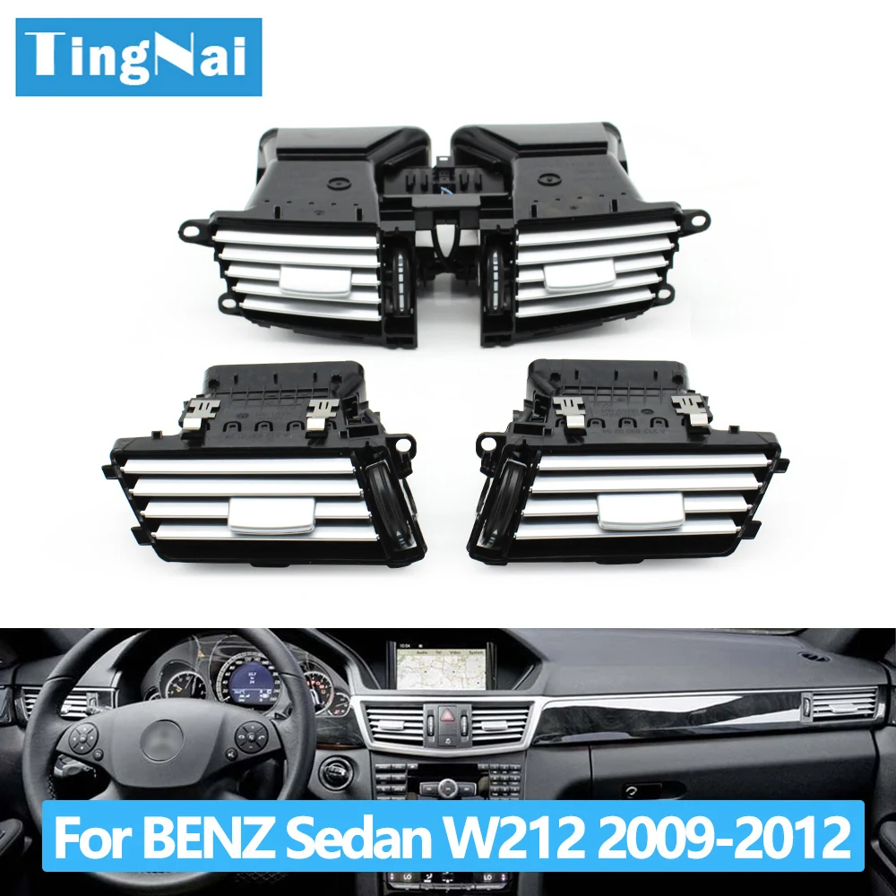 Car Front Dash Central Left Right AC Air Vent Assembly For Mercedes Benz Sedan W212 2009 2010 2011 2012 2128300154,2128302554