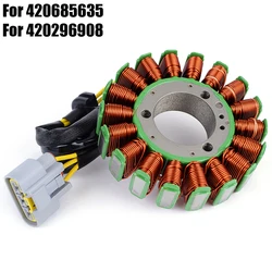 Stator Coil For Lynx 600 Adventure Rave 49 Ranger 59 69 YETI Xtrim SC 900 For Can Am Maverick X3 1000R Turbo 420296908 420685635