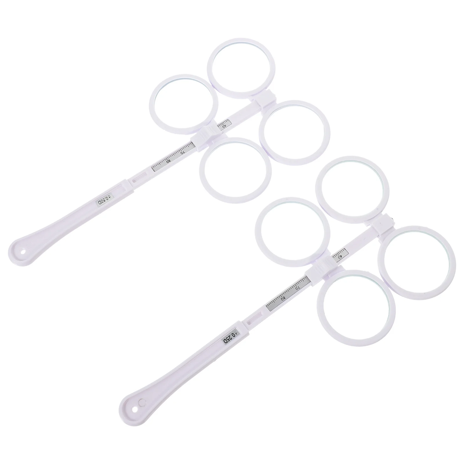 

2Pcs Optical Flipper Flip Lenses Optometry Tool for Weak Sight Training Versatile Optometry Equipment Optical Flipper Set