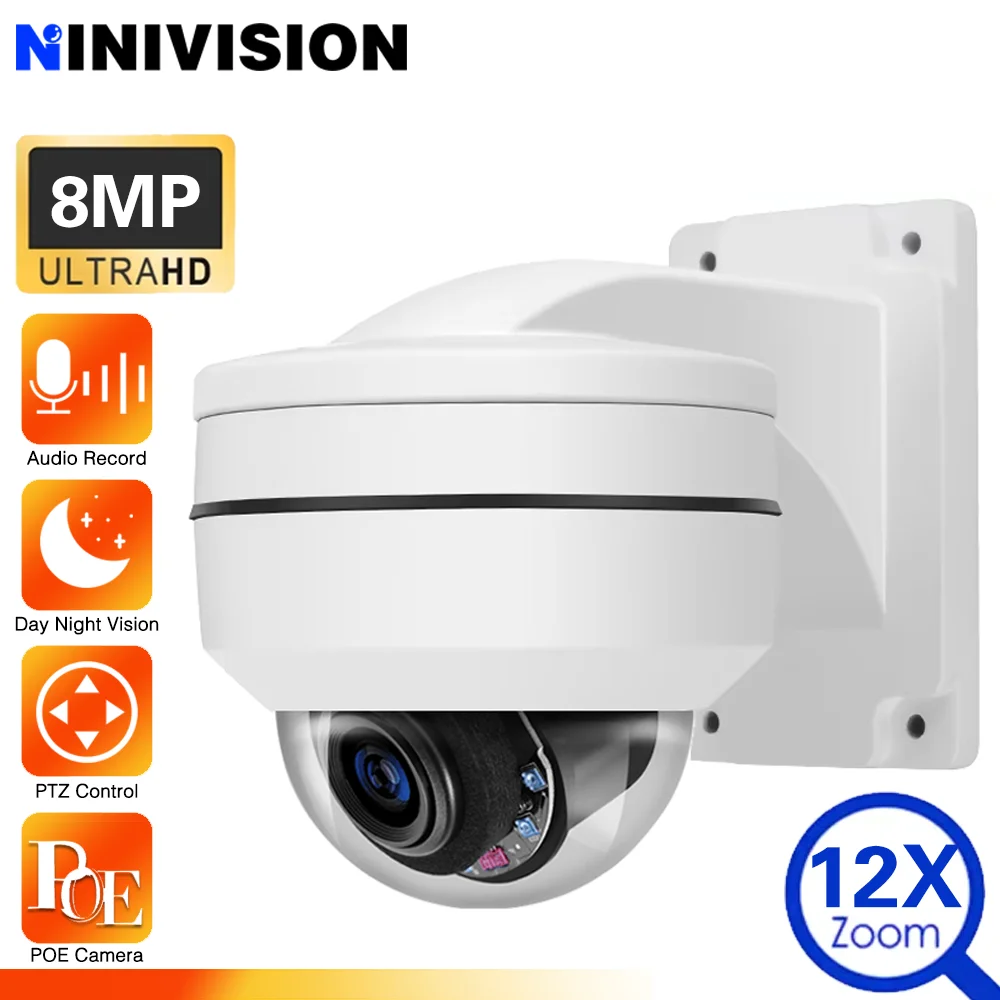 4K Poe Ptz Ip Secur…