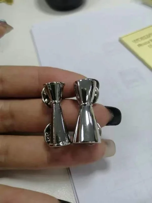 Bartender Personality Badge Brooch Shaker Pin Jigger Pins