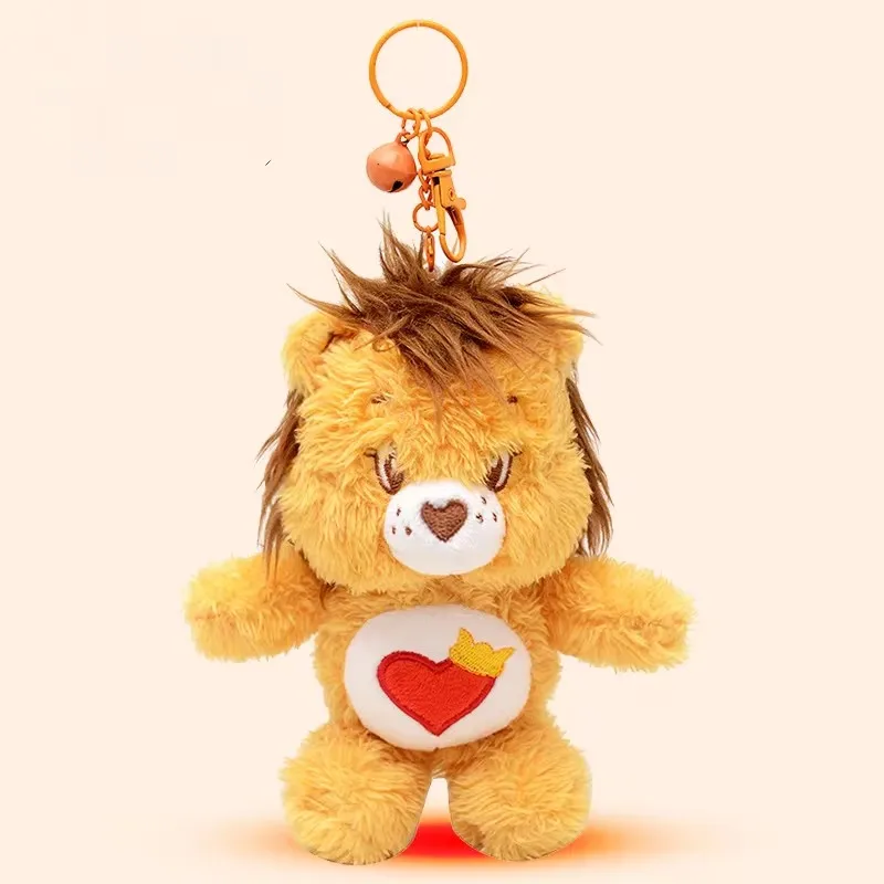 Kawaii Anime New Care Bears Ciondolo giocattolo di peluche Y2K Moda Cartoon Arcobaleno Orso Peluche Borsa Portachiavi Ciondolo Regalo per gli amici