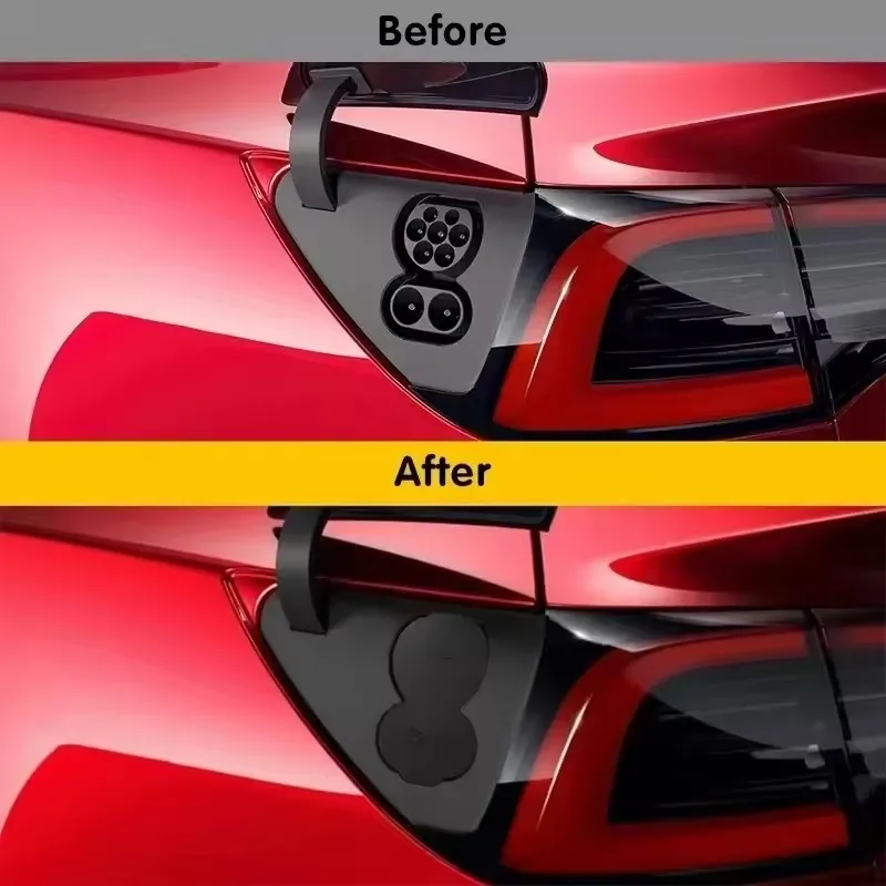 

MOBIDEA 1PCS Silicone Charging Port Dust Cover for Tesla Model 3/Y European Version Waterproof Protector