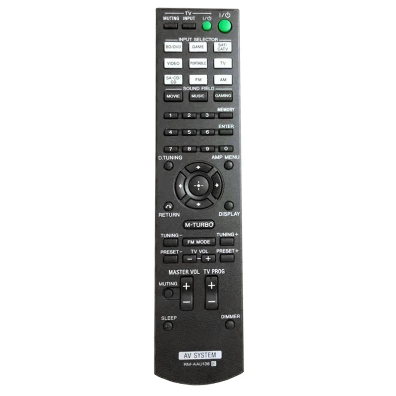 New Original RM-AAU136 For SONY Audio Video Receiver Home Theater System Remote Control STR-KM3 STR-KM5 STR-KM7 HT-M3 HT-M5