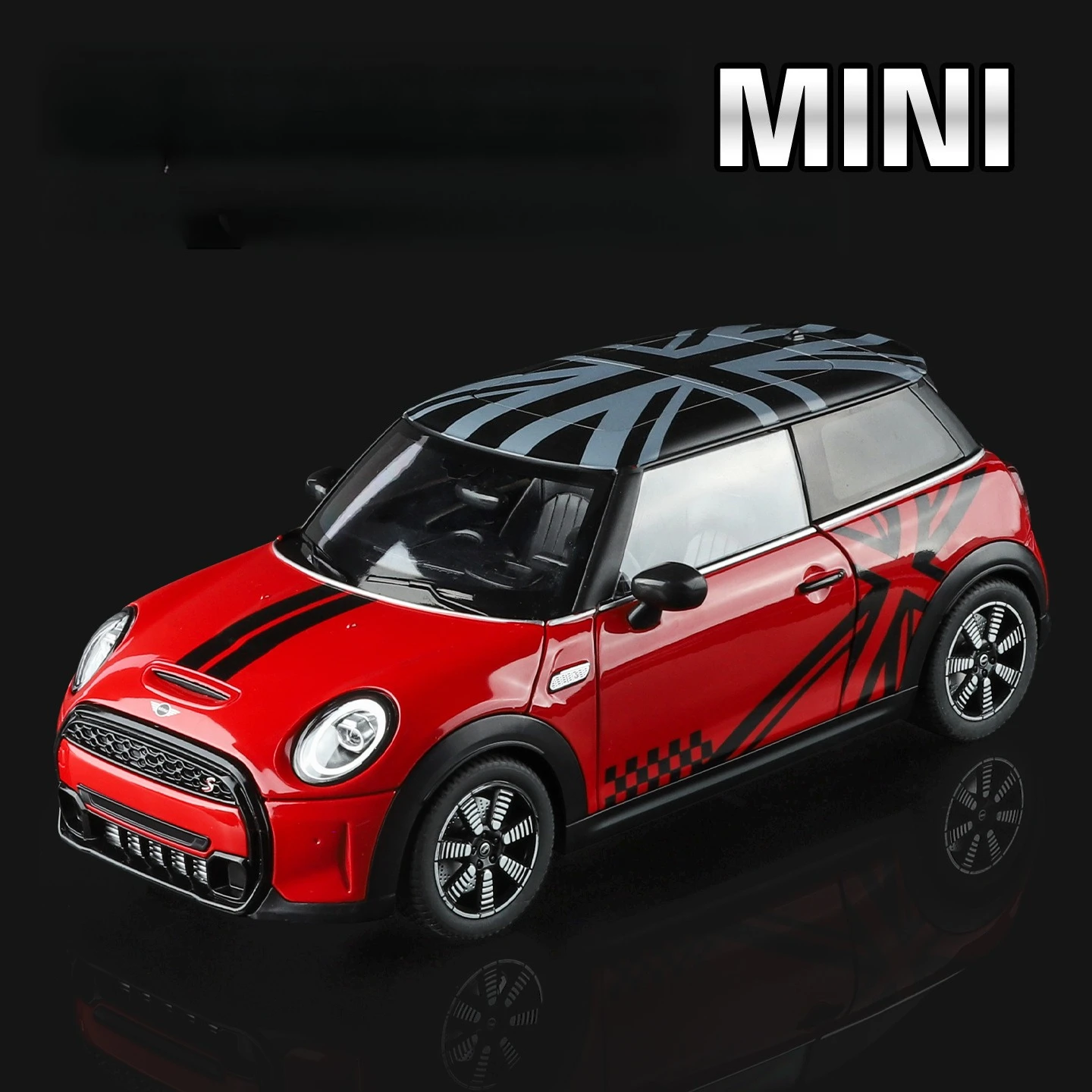

Модель автомобиля MINI 1:18 из сплава, многофункциональная, с открывающимися дверями, коллекционная, литая, подарок