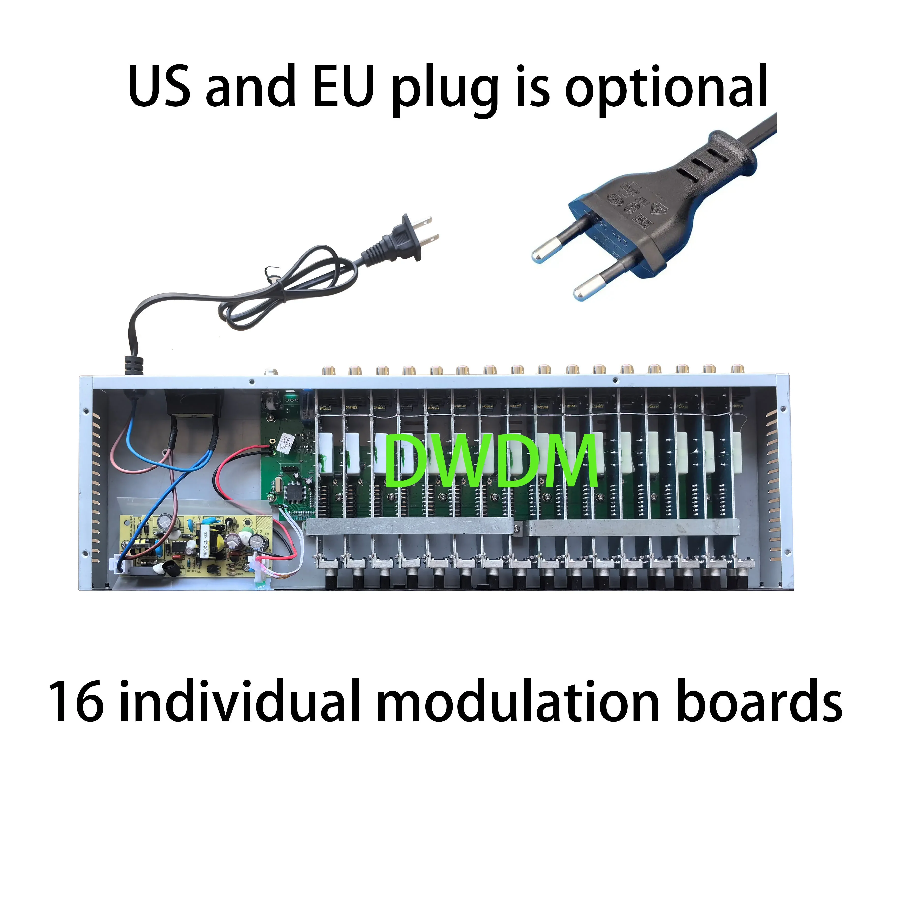 Modulador de headend Catv, canais Abs 8 em 1, NTSC, PAL-BG