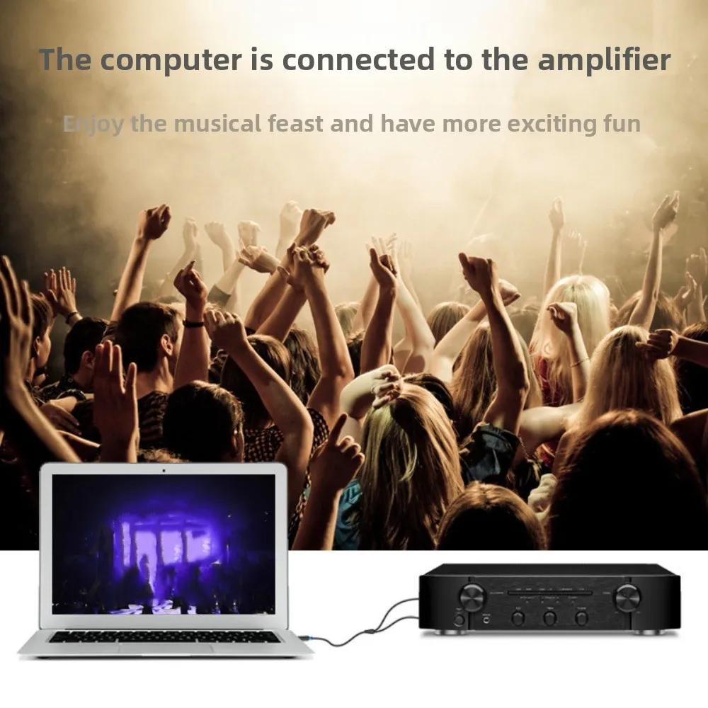 

Y Splitte 3.5mm To Dual 6.5mm Audio Cable 2 in 1 Converter 3.5mm To 6.5mm Audio Splitter Cable Stereo Connector