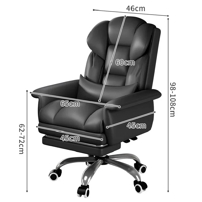 Silla De Oficina reclinable, ergonómica, De diseño De ordenador, cómoda Silla De lujo para juegos, sala De estar, muebles De Oficina