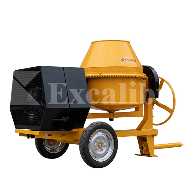 Good Quality Low Price Vertical Diesel Engine Concrete Mixer 400 Litre Machine