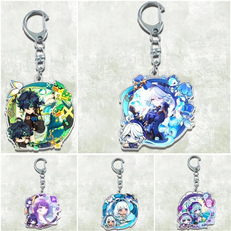 9 أنماط لعبة مفتاح سلسلة حلقة لطيف شارلوت كينيش Turnfire هانت كاتشينا المولاني سيجويين بعلزبول واندرر قبعة غي كيرينغ