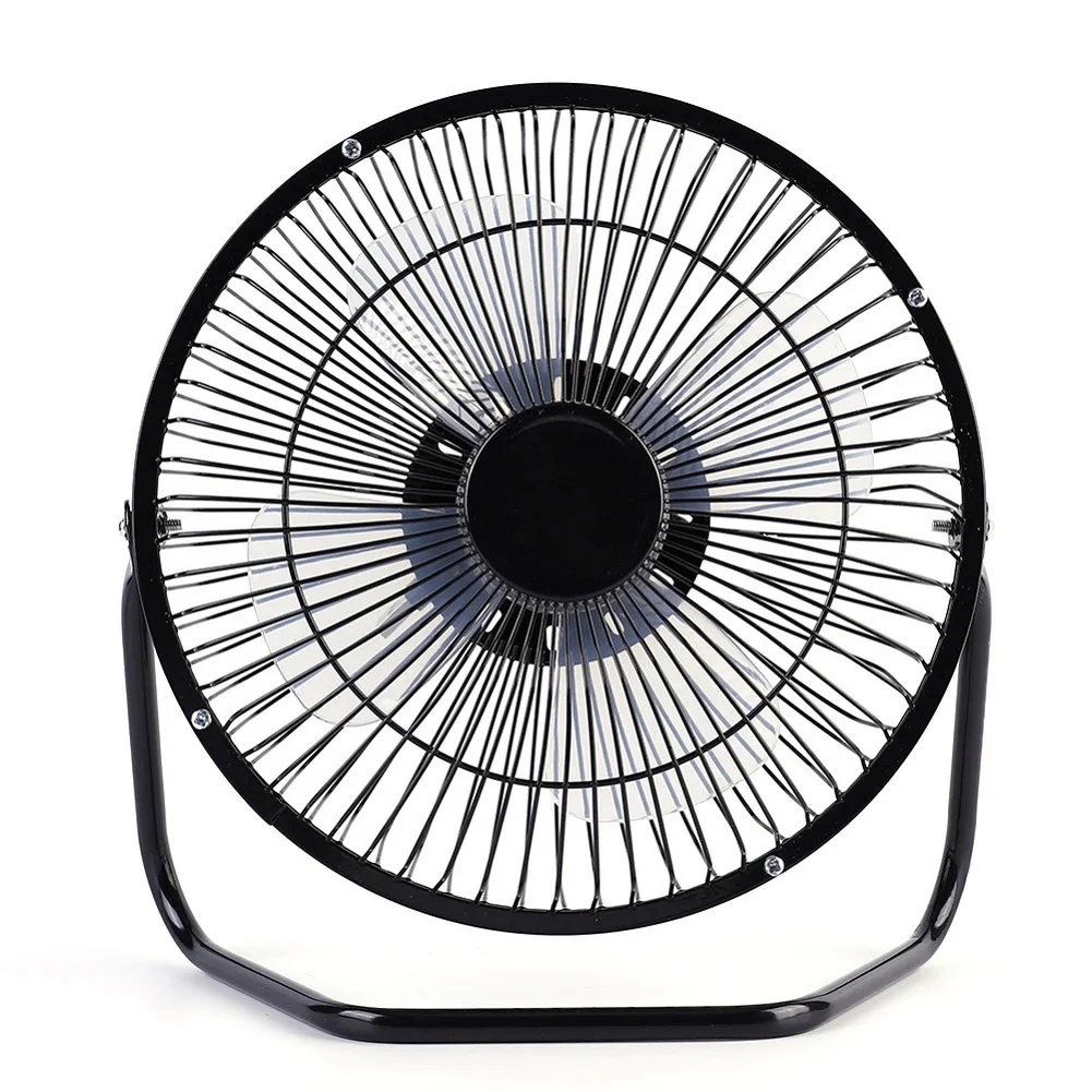 8 Inch Solar Fan 5.5W Polycrystalline Silicon Panel Dual Speed Settings USB Powered for Pet Cooling and Outdoor Activities