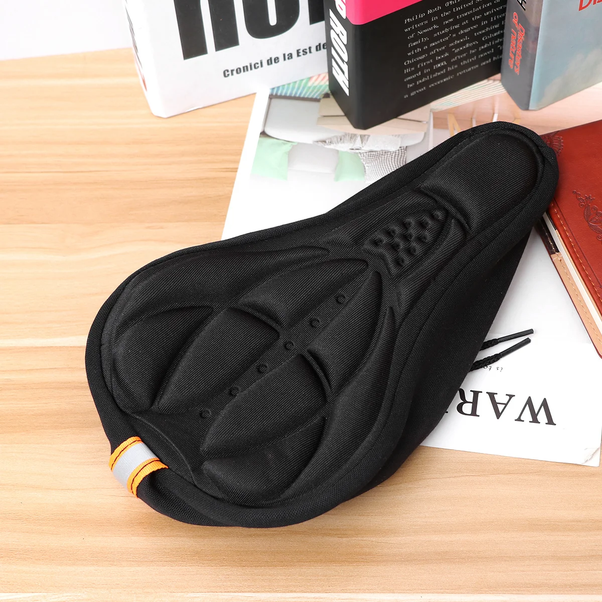 Bicycle Seat Cover 3D Thick Sponge Universal Silicone Bike Saddle For Mountain Road Bike Comfortable Breathable Non-Slip Cycling