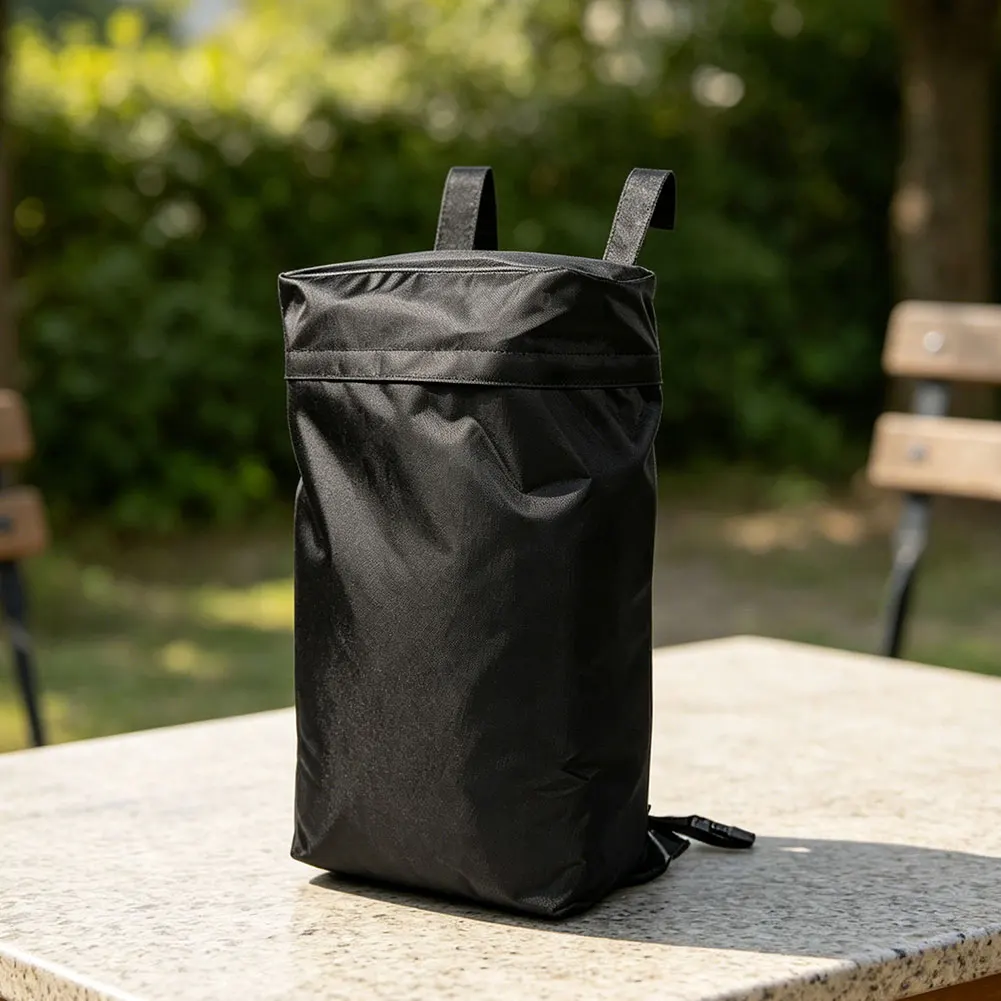 2026 Portable Spare Tire Trash Bag For SUV Oxford Cloth Hanging Storage Organizer With Mesh Pocket For Camping Travel Gear