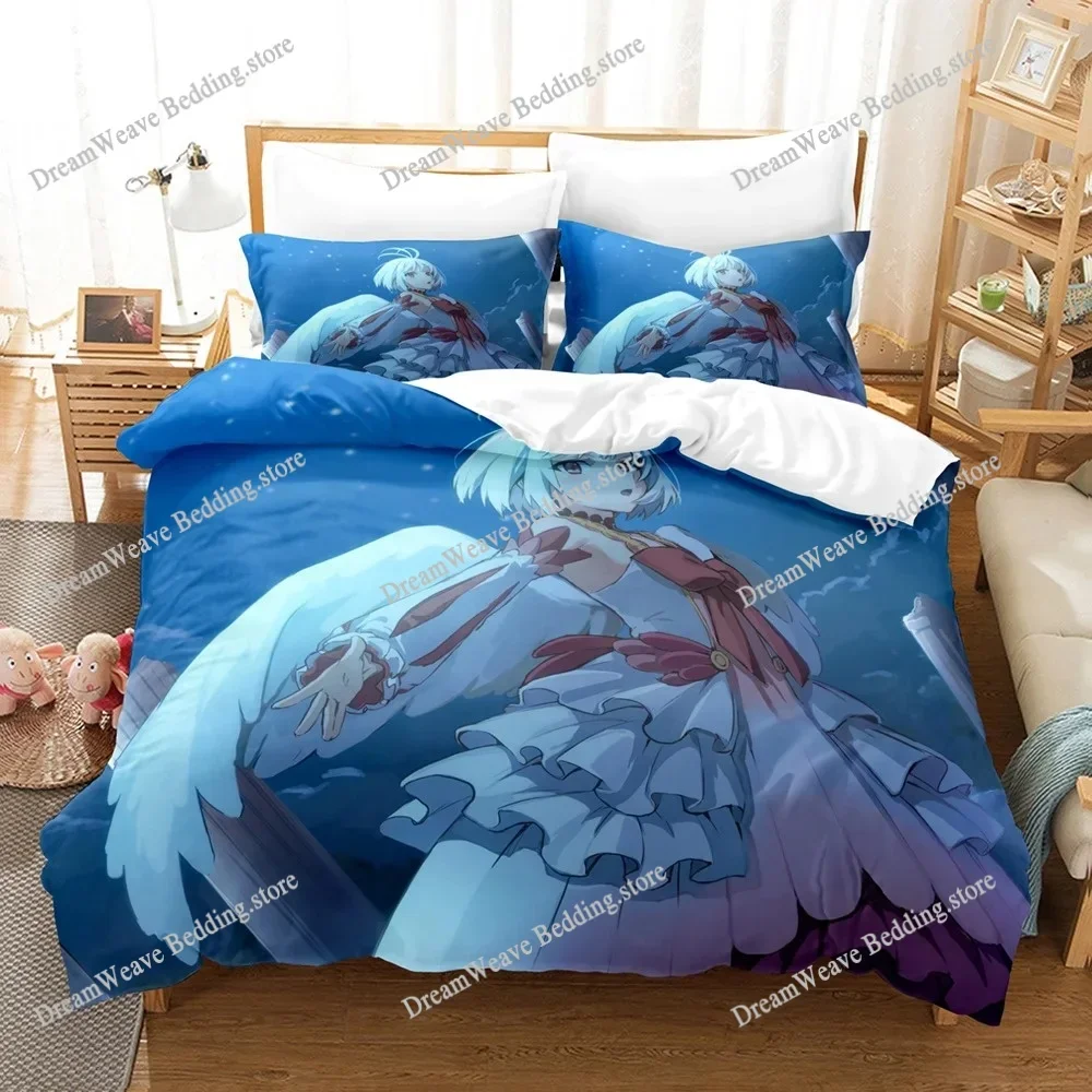 New Anime The Rising of The Shield Hero Bedding Sets Duvet Cover Set with Pillowcase Twin Full Queen King Bedclothes Bed Linen