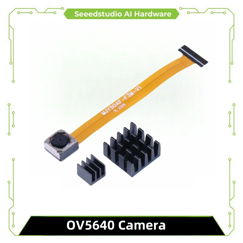 

Seeed Studio OV5640 Camera for XIAO ESP32S3 Sense (With Heat Sink) - from QVGA(320*240) up to QSXGA(2592*1944), 8/10-bit RGB RAW