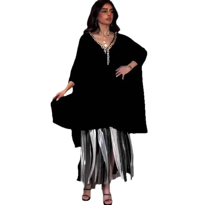 

Elegant African Dresses For Women Dashiki Summer Autumn Maxi Dress Ladies Traditional African Clothing Fairy Long Dress