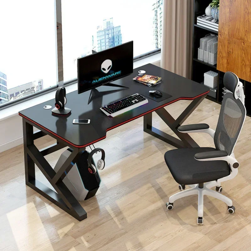 

-Computer Silla Gamer Desk Home Esports Escritorio Bedroom Room Desks Simple Modern Bureau Student Mesas Rental Table For Laptop