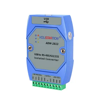 ADM-2813 Industriële Kwaliteit Usb Naar RS485/422/232/Ttl Usb Naar 485232 Foto-elektrische Isolatie FT232 Rail