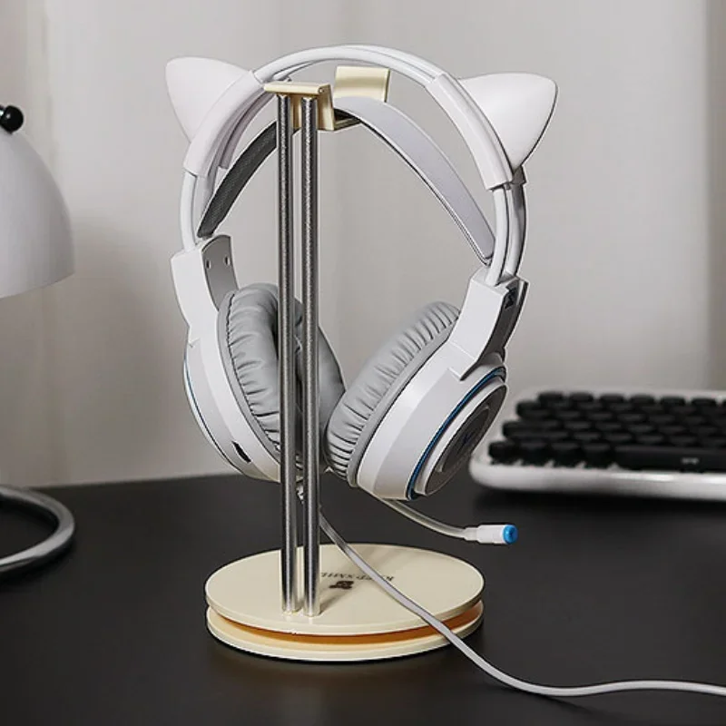 Soporte Universal antiarañazos para auriculares, soporte para auriculares para juegos, carpetas para auriculares pesados, colgador de soporte para auriculares