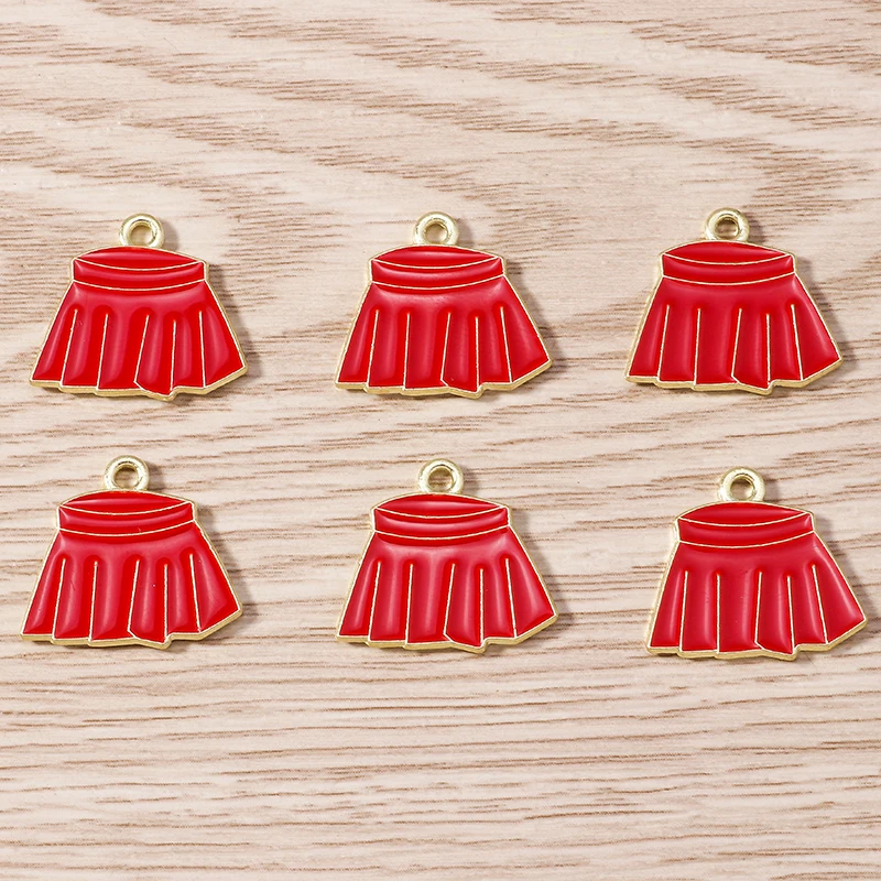 Tusember 20 Stück Emaille-Mädchen-Lolita-Kleid-Anhänger, Matrosen-Uniform-Anhänger für Ohrringe, Armbänder, Halsketten, Schmuckherstellung, Zubehör – Detail 6