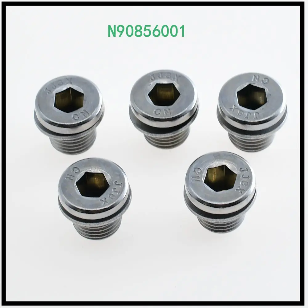 1-5 PCS Car Oil Drain Plug & Gaskets Screw Bolt For Audi A3 8P A4 B8 A6 C6 For VW Polo Tiguan Passat B7 Golf 7 6 MK6 MK7 N013815