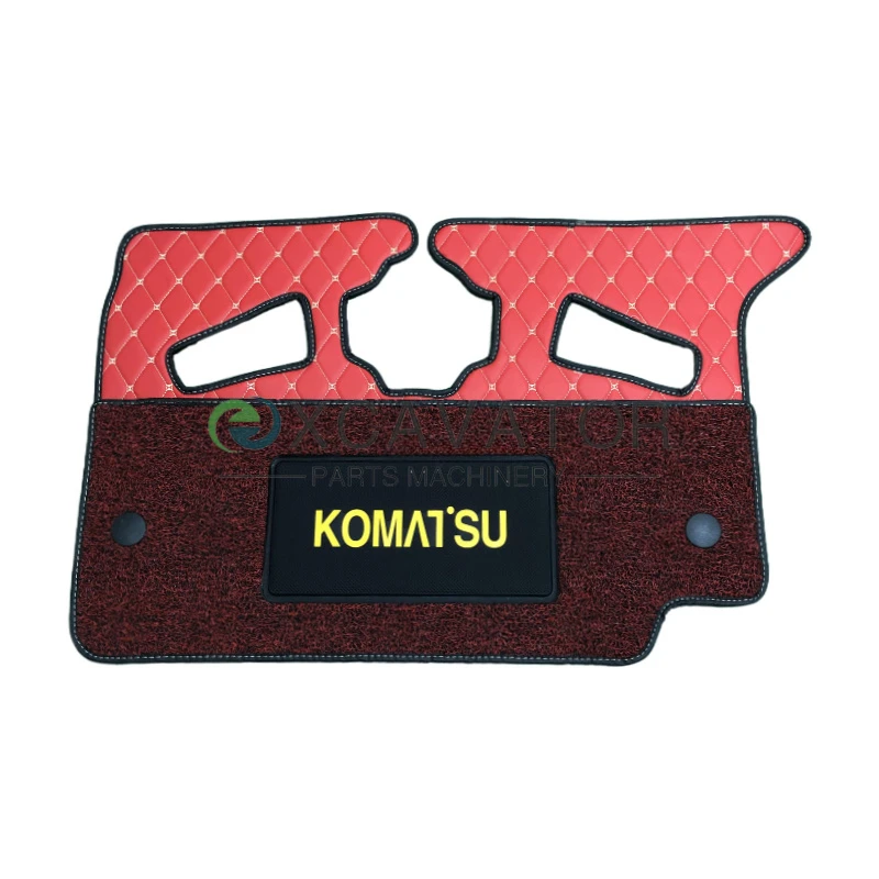 For Komatsu Pc56-7 Cab Floor Glue High-quality Double-layer Anti Slip And Wear-resistant Foot Mat Excavator