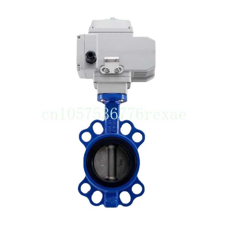 

Soft Seal Water Valve Actuator Valve DN50 65 80 200 Electric Flange Butterfly Valve D971X-16 Clamp