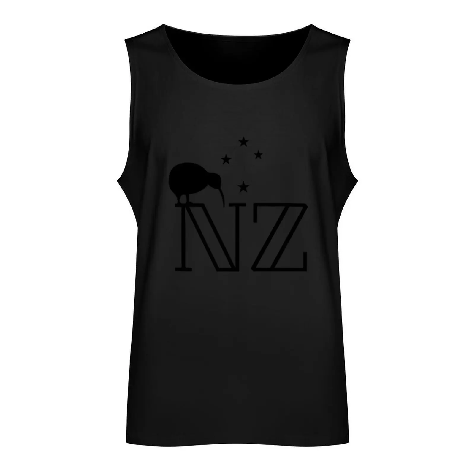 New Zealand Kiwi Tank Top Sportswear for men t-shirts for Men's gym gym shirts Sleeveless men