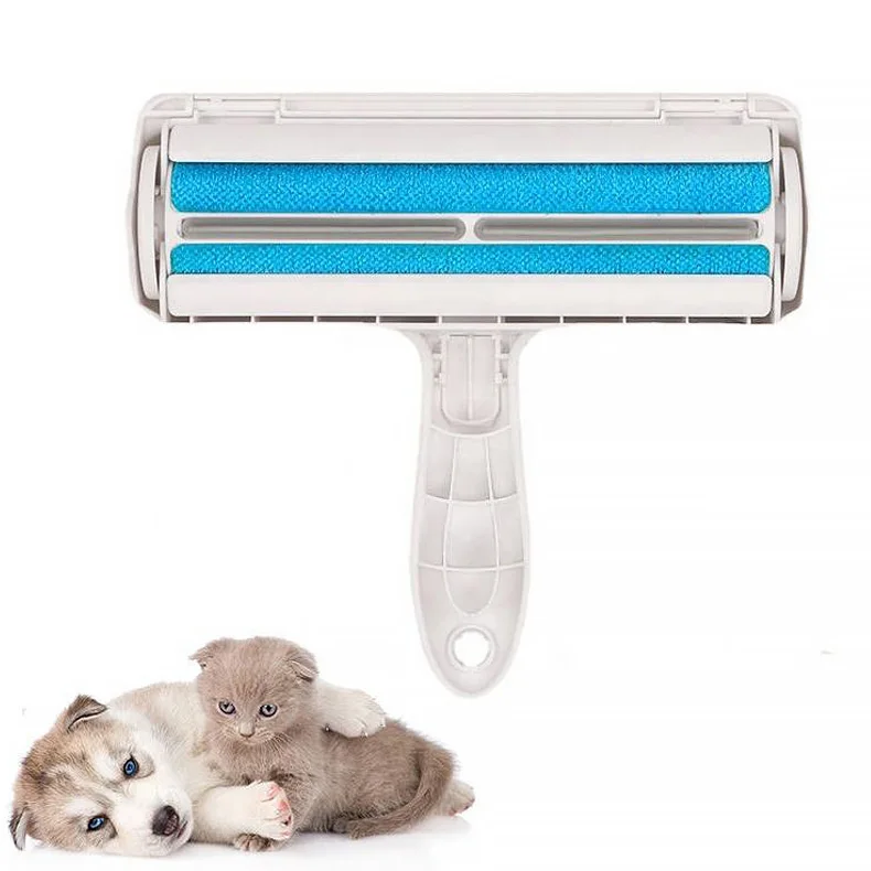 

Factory Wholesale Couch Comb Carpet Brush Dog Lint Roller Reusable Self Cleaning Cat Dog Pet Hair Remover Rollers