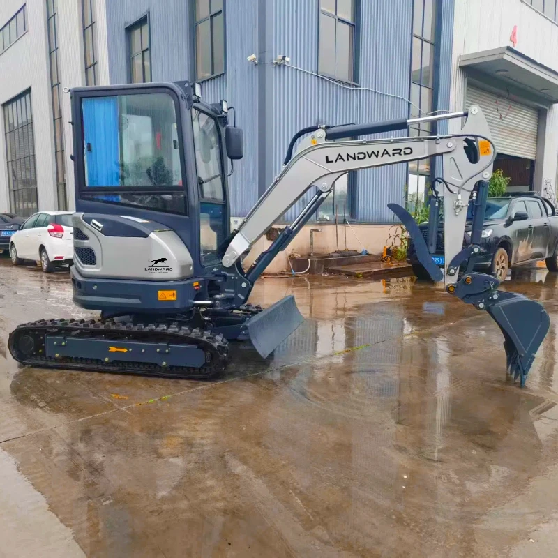 

Free Shipping Micro Bagger China Wholesale Mini Small Digger Hydraulic CE/EPA Compact Crawler Mini Excavator 2.5 Ton Customized