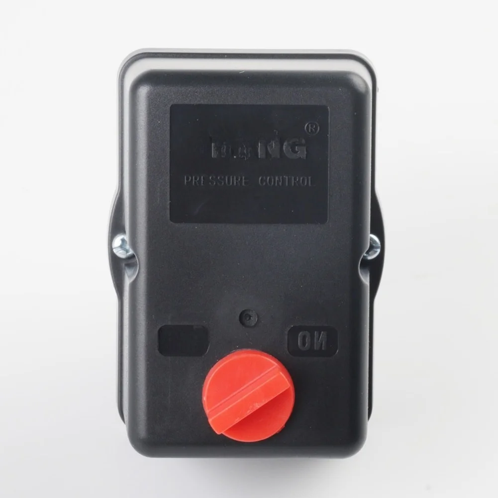 Horizontal Pressure Switch 0.55-0.8MPA Air Compressor Parts Silver Contact Replacement Automatic Pressure Control Knob Switch