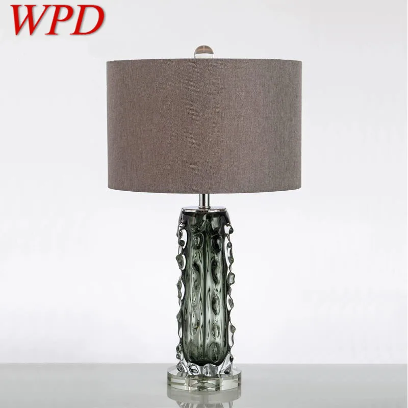 

WPD Nordic Modern Glaze Table Lamp Fashionable Art Iiving Room Bedroom Hotel LED Personality Originality Desk Light