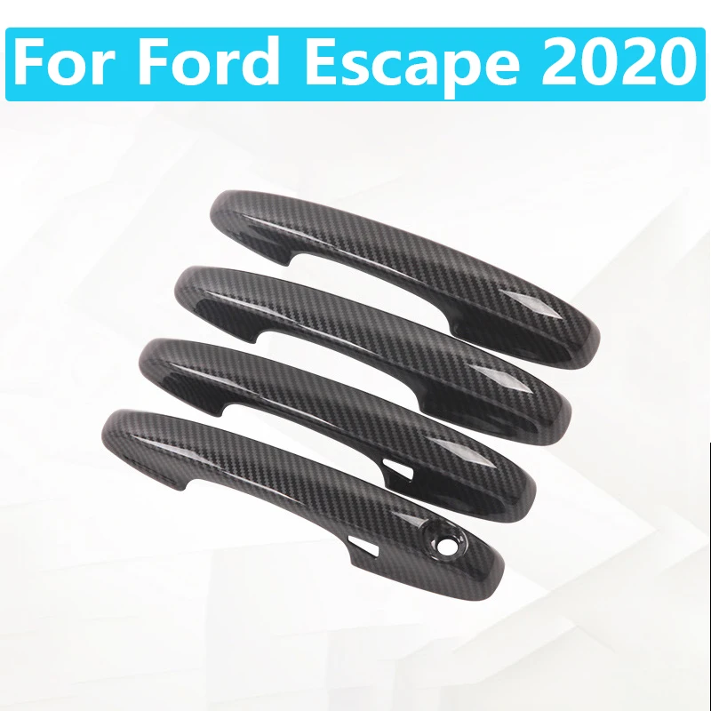 For Ford Escape 2020 Ordinary Intelligent Plating Decorative Door Bowl Handle Carbon Brazing Pattern Door Bowl Handle