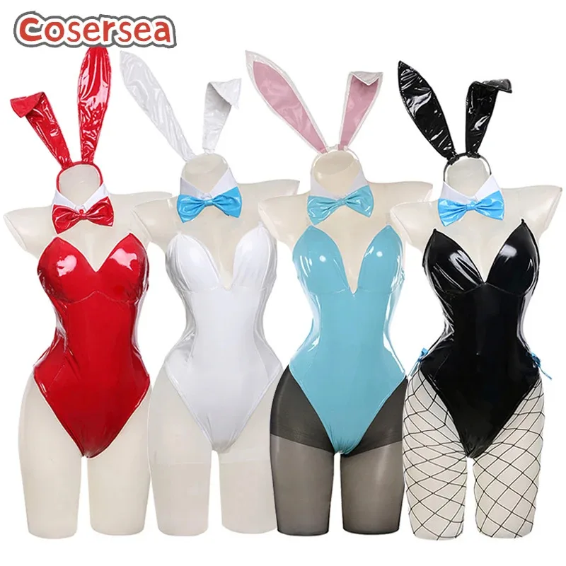 Cosersea Kakudate Karin Bunny Косплей Костюм Синий Архив Асуна Ichinose Murokasa Akane Neru Mikamo Комбинезон Экипировка Полный комплект