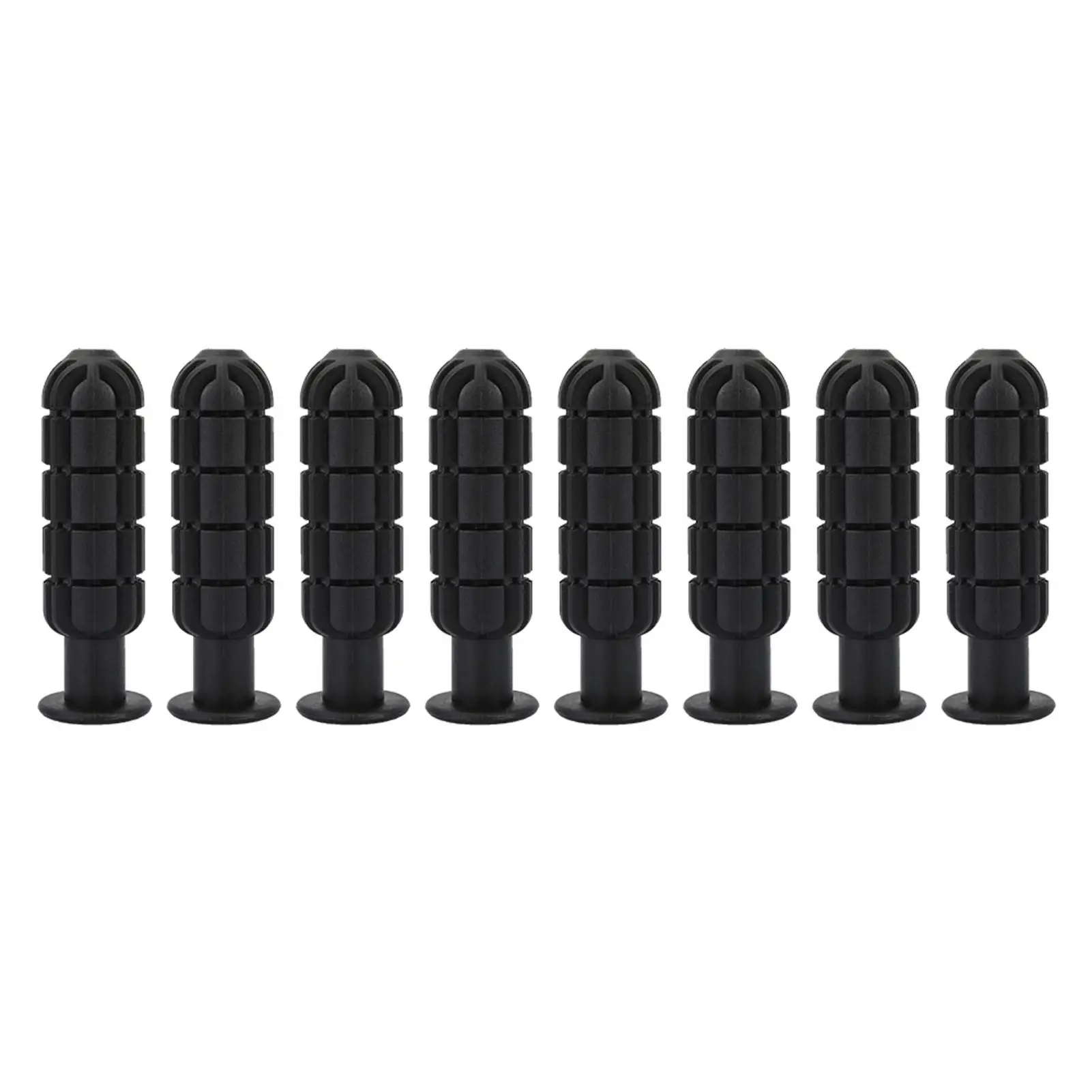 8PCS Kids Table Soccer Replacement Handles - Plastic Grip Accessories for Tabletop Football Games