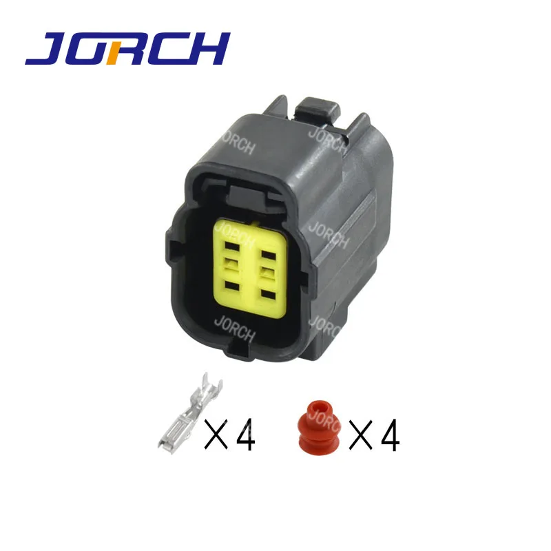 4 Pin Female Male Automotive Electrical Plug Waterproof Denso