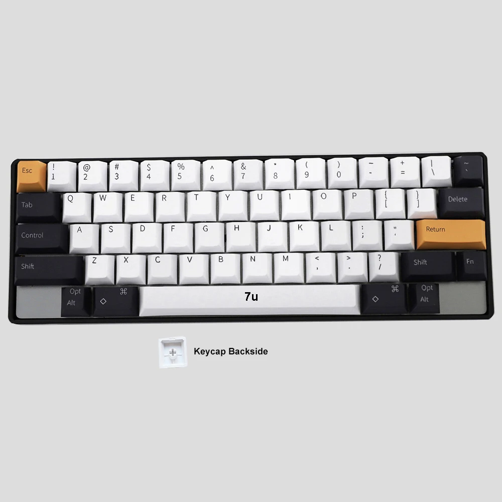 HHKB Layout Keycaps Cherry or MA Profile PBT Fit MX Switches for MX Mechanical Keyboards Not for Static capacitance keyboards