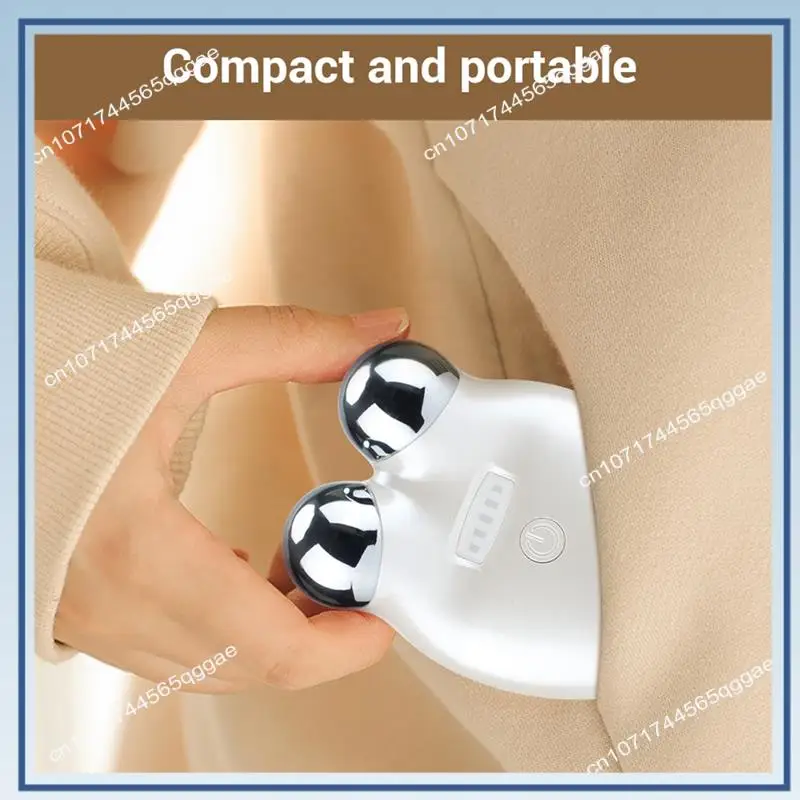 A67I Face Roller Massager Face Lifting Machine 3D Facial Massage Roller Anti Wrinkle Tighten Skin Rejuvenation Skin Care